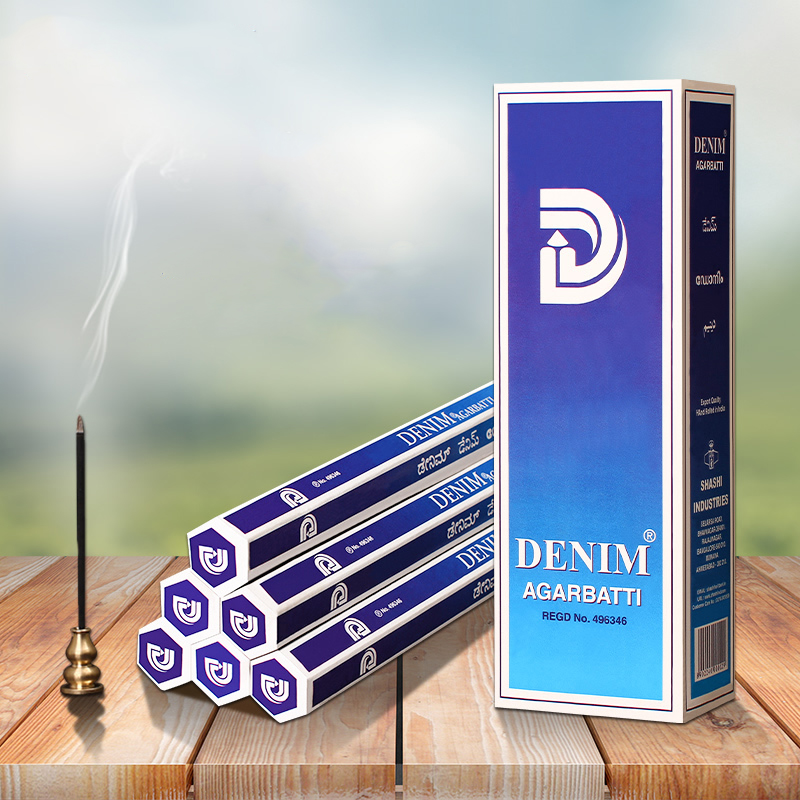 Candle Supplies India - Profumo in stick di incenso denim